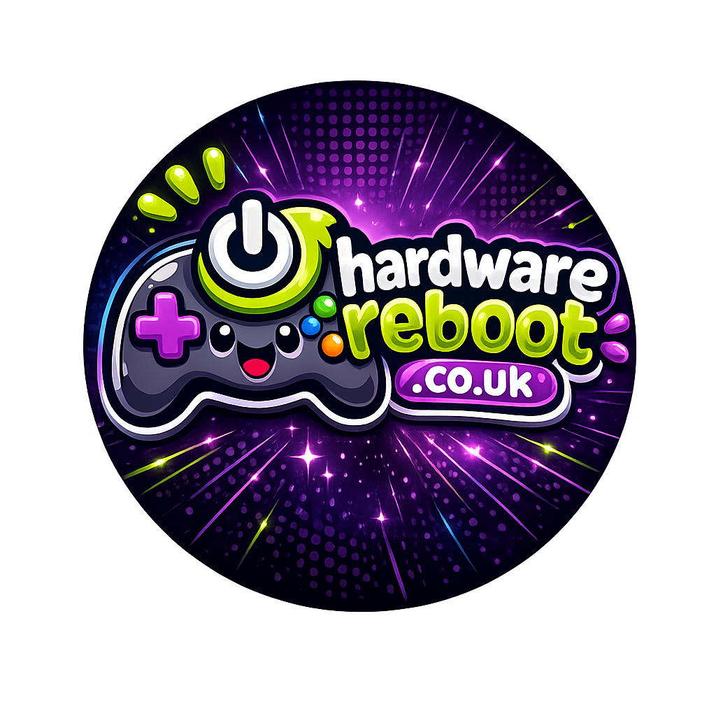 Hardware Reboot refurbished gaming consoles logo